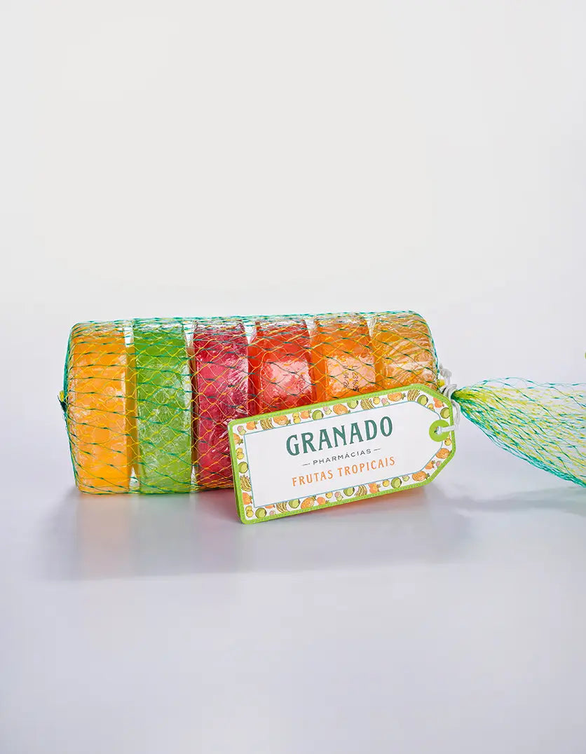 Kit de Sabonetes Granado Mix Frutas Tropicais - 6 unidades 90g