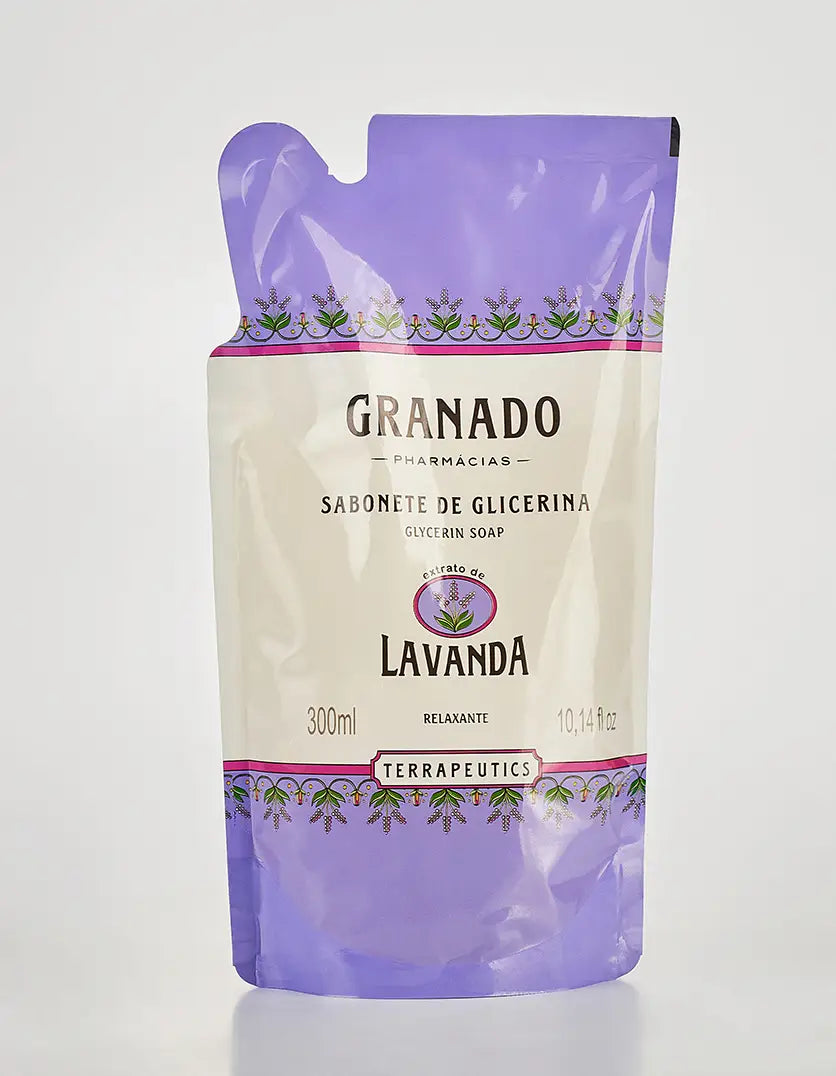 Refil Sabonete Líquido de Glicerina Granado Lavanda 300ml