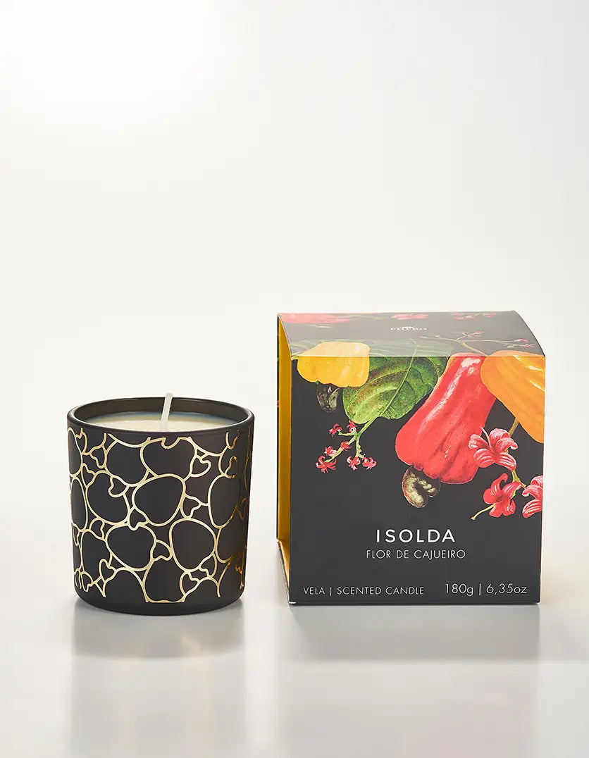 Vela Perfumada Isolda Flor de Cajueiro Phebo 180g