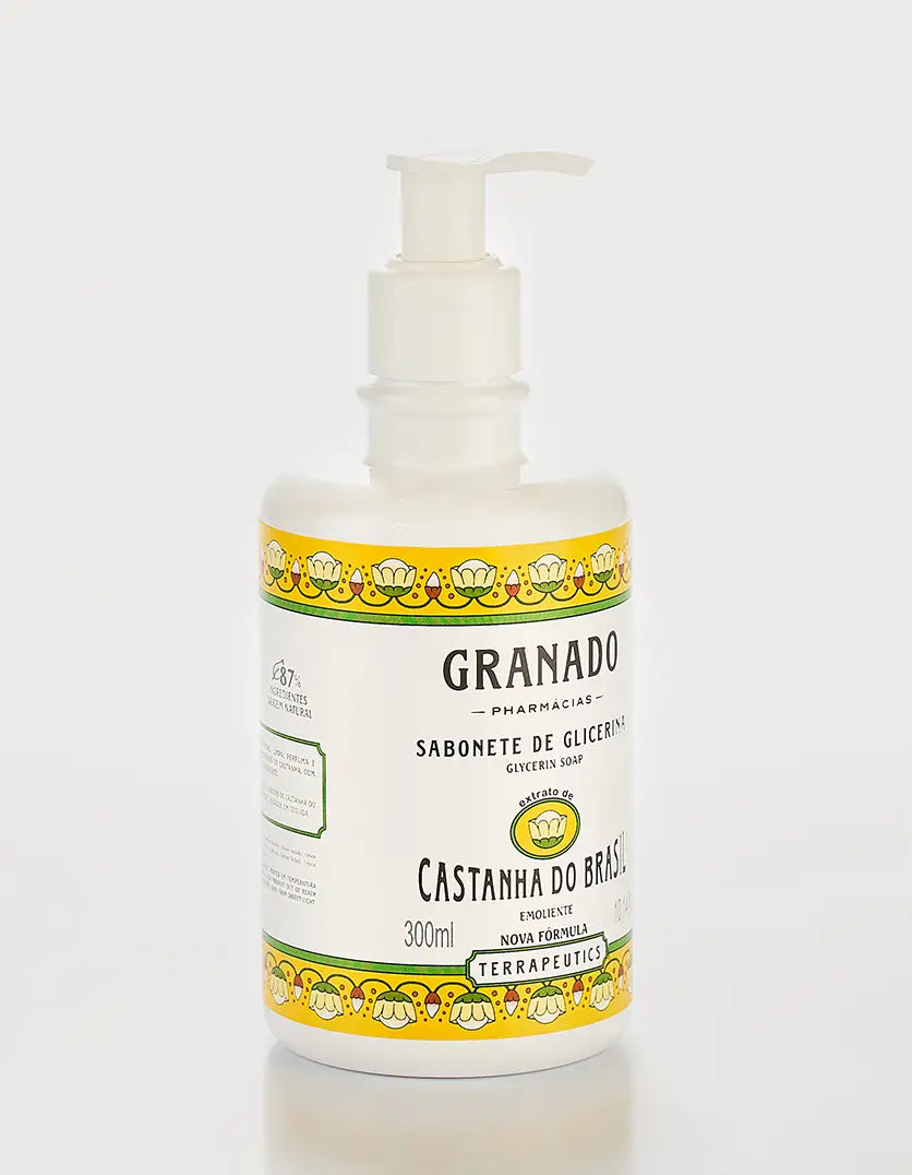 Sabonete Liquido de Glicerina Granado Castanha do Brasil 300ml